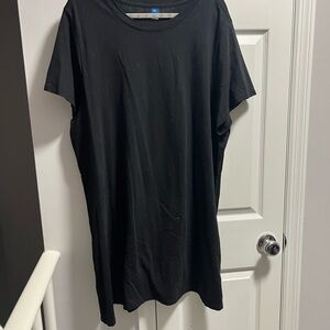 Classic Black T-shirt Dress